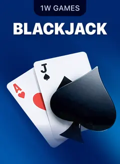 Blackjack con crupier en el repertorio de 1win